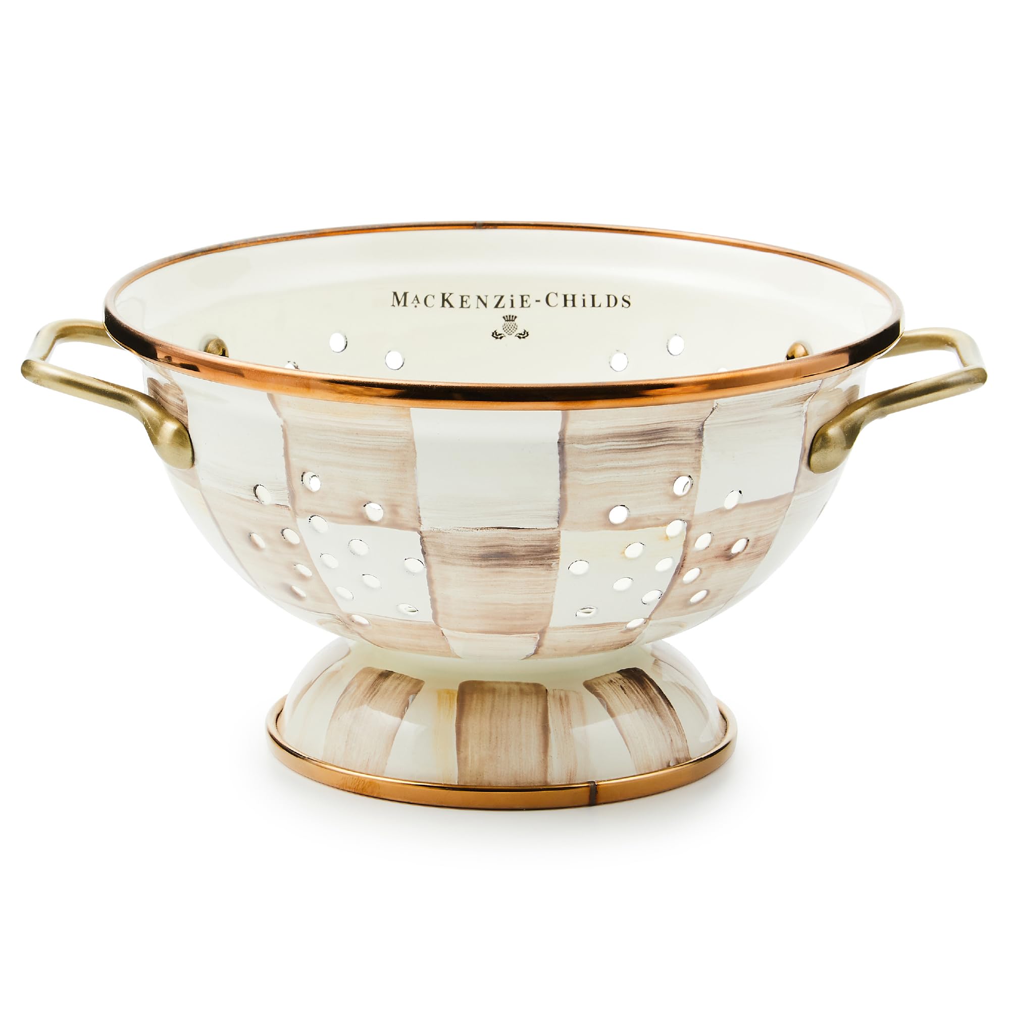 Amazon.com: MACKENZIE-CHILDS Enamel Colander, Decorative Kitchen